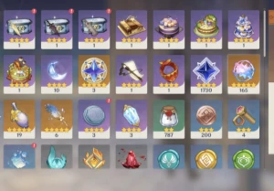 Zibai C2 + Linnea C2 + Mavuika C2 + 165 desejos+ - Genshin Impact