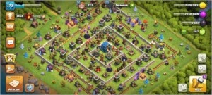 CV 12 5* com 667 gemas + 1 skin do guardião - Clash of Clans