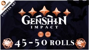 GENSHIN IMPACT - CONTAS - AR7 - PARA REROLLS