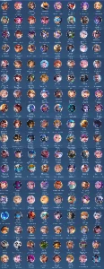 Conta Mobile Legends lv.119 com 333 skins, heróis e emblemas