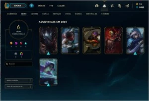Vendo conta de LOL - ELO MESTRE - League of Legends