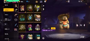 Conta de free fire à venda muito barato
