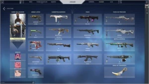 VENDE CONTA VALORANT COM  MUITAS SKINKS