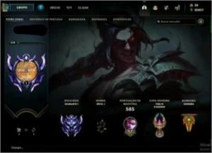 Conta d1 400 skins todos champs - League of Legends LOL