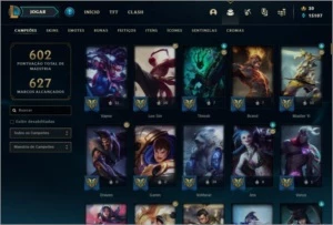 Conta d1 400 skins todos champs - League of Legends LOL