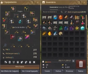 277 bs tet, 2 potions feitas, 10 Bi market - Black Desert