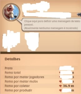 Conta Coletora todas T8 menos pesca - Albion Online
