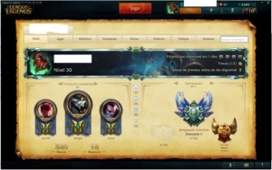 Conta Diamante 5 - League of Legends LOL