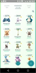 Conta azul PTC level 33 - Pokémon