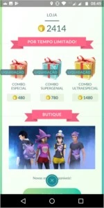 Conta azul PTC level 33 - Pokémon