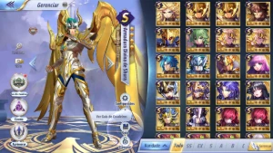 A143 Shura Divino e outros - Saint Seiya Awakening SSA