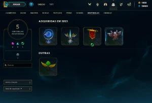 Conta Unranked |1K De Rp | Handlevel / Lol League Of Legends