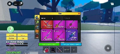 Blox Fruits Lv MAX 2800 + CDK + Valkyrie Helm + 30.5M Beli - Roblox