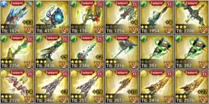[NUTAKU] Kamihime P 26 SSR Kamis, 2 Eido 100% 1 140% - Outros