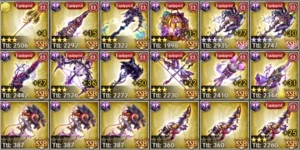 [NUTAKU] Kamihime P 26 SSR Kamis, 2 Eido 100% 1 140% - Outros