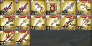 [NUTAKU] Kamihime P 26 SSR Kamis, 2 Eido 100% 1 140% - Outros