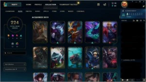 Conta League of Legends LOL