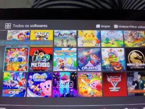 Conta Nintendo Switch Com 16 Jogos Exclusivos - Outros