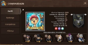 Conta Grand Line Adventure - Outros