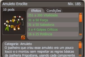 Amuleto eroclite (spiritia) - Dofus