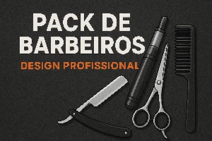 ✂️ Pack de Barbeiros - Serviços Digitais