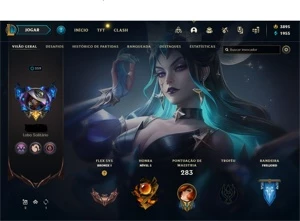Conta lol 240 Skins (9 prest. + 3 ult.) perfeita c/ mt RP! - League of Legends