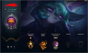 CONTA LEAGUE OF LEGENDS LVL 302 LOL
