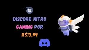 DISCORD NITRO GAMING MENSAL + 2 IMPULSOS  - Assinaturas e Premium