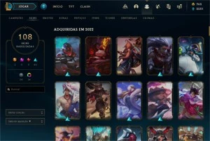 Conta League Of Legends - Season 4 - 108+ skins LOL
