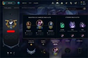 Conta League Of Legends - Season 4 - 108+ skins LOL