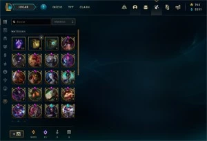 Conta League Of Legends - Season 4 - 108+ skins LOL