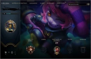 Conta League Of Legends Unranked LOL