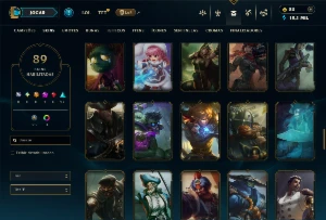 Conta Unranked com 105 campeões e 89 Skins - League of Legends LOL