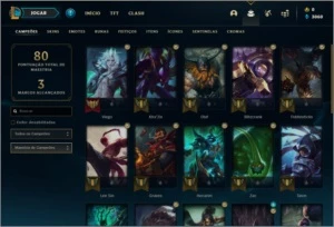 Conta DIAMANTE 2 Smurf BARATA com 2 skins e 28 champs - League of Legends LOL