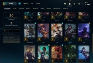 Conta DIAMANTE 2 Smurf BARATA com 2 skins e 28 champs - League of Legends LOL