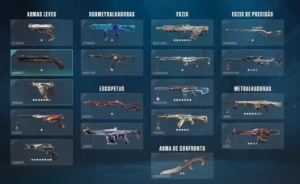 Conta Valorant Full Acesso com 5 - 100 Skins Aleatorias