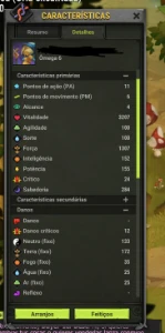 Conta dofus Sram 200 com set força pronto para jogar PVP