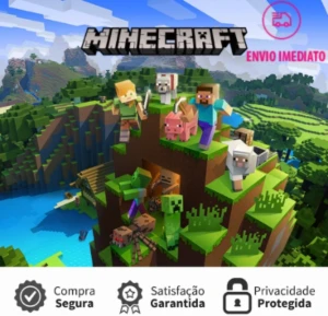 Minecraft Original Java + Bedrock + Entrega Automática