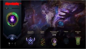 CONTA LOL D3 SOLOQ 122 CAMPEÕES 131 SKINS - League of Legends
