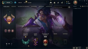 Conta League Of Legends com 385 skins, 5 míticas LOL