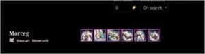 8 personagens lv80.The Bifrost. Ad Infinitum - negociável - Outros