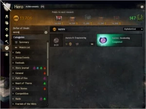 8 personagens lv80.The Bifrost. Ad Infinitum - negociável - Outros