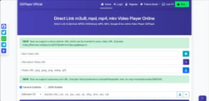 GDPlayer Google Drive Video Player Youtube - V4.6 - Outros