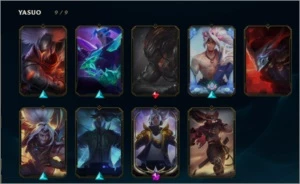 Conta de LoL (ex DIAMANTE) com 259 SKINS/ 140 campeões - League of Legends