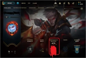 CONTA LOL NVL 289 + 109 SKINS(3 VITORIOSA) DIVERSOS ICONES! - League of Legends