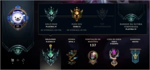 conta league of legends LOL