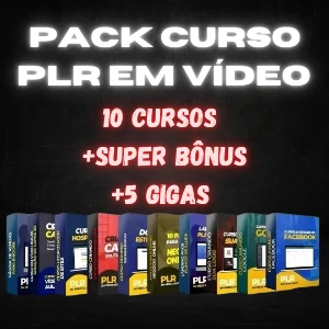 Pack de curso plr em video + super bônus - Others