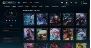 conta lol - League of Legends