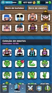 CONTA DE CLASH ROYALE LEVEL 12 COM 15 LENDÁRIAS