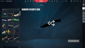 Conta Valorant platina com muitas skins